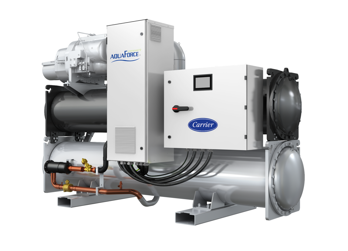 开利——高效变频 水冷螺杆式冷水/热泵机组AquaForce® 30XW-V